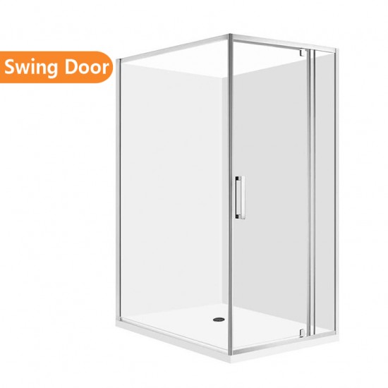 750*900*1900mm Swing Door Rectangle Shower Box